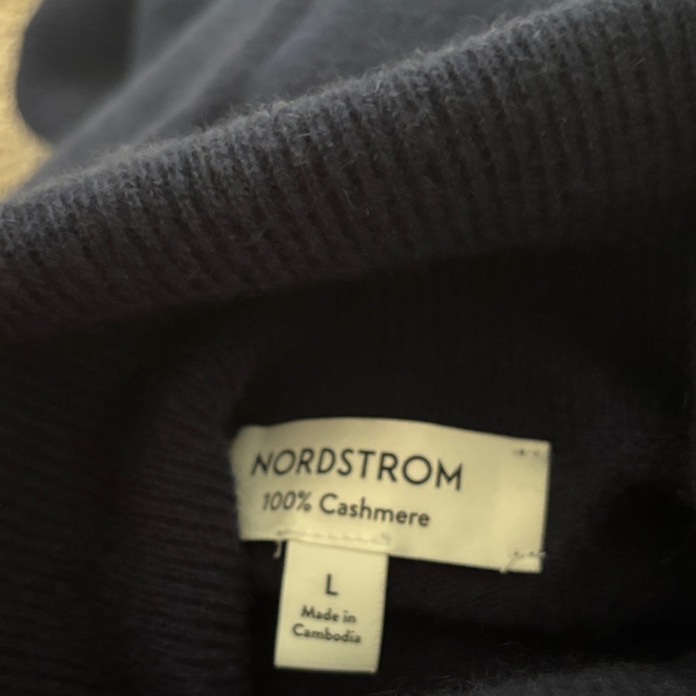Nordstrom Deep Blue Knit Sweater
